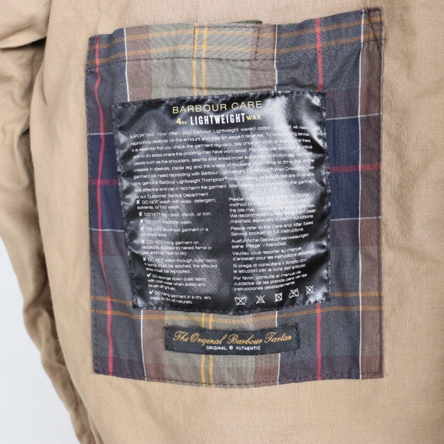 バブアー Barbour　sizeM ハリントンジャケット　4オンス　オイル抜きandクリーニング済み　ItemCode-23088h | 送料込