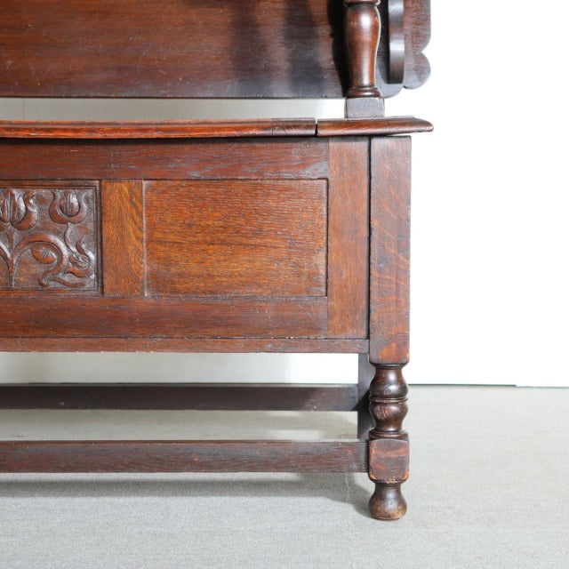 1930年代アンティークモンクスベンチ | ItemCode-AVON19 | 送料込