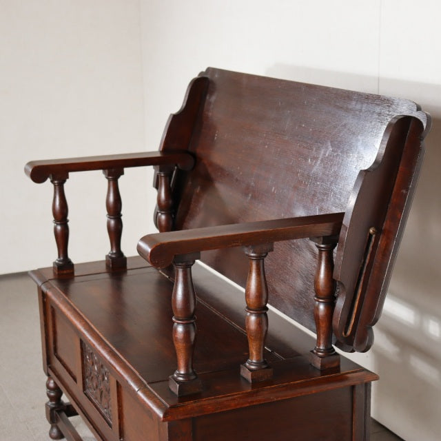 1930年代アンティークモンクスベンチ | ItemCode-AVON19 | 送料込