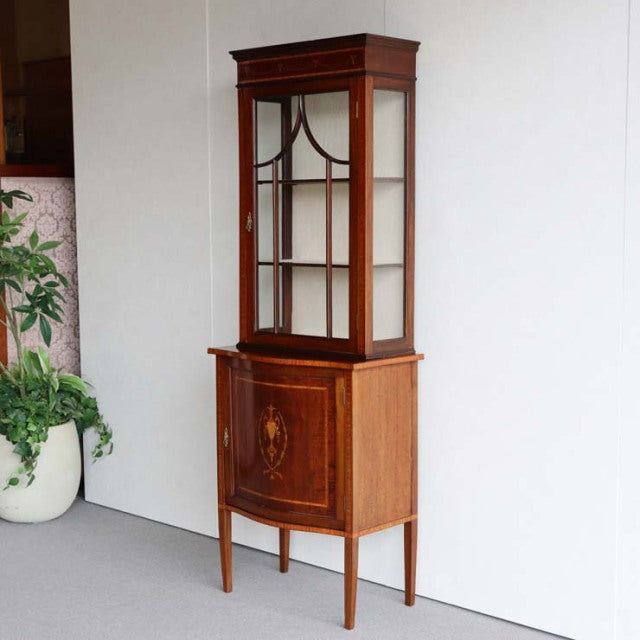こっちのアンティーク！なぜこの価格か知りたい人はクリック！！　 Edwardian cabinet エドウォーディアンキャビネット 　商品番号24156