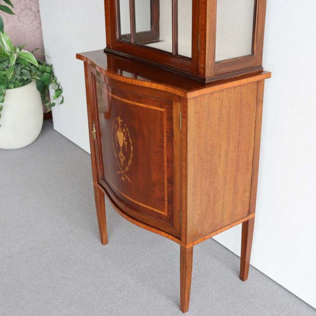 こっちのアンティーク！なぜこの価格か知りたい人はクリック！！　 Edwardian cabinet エドウォーディアンキャビネット 　商品番号24156