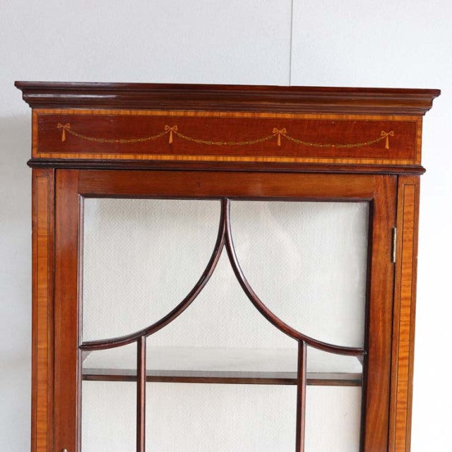 こっちのアンティーク！なぜこの価格か知りたい人はクリック！！　 Edwardian cabinet エドウォーディアンキャビネット 　商品番号24156