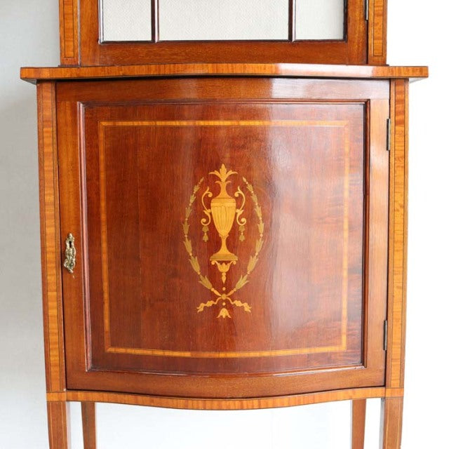こっちのアンティーク！なぜこの価格か知りたい人はクリック！！　 Edwardian cabinet エドウォーディアンキャビネット 　商品番号24156