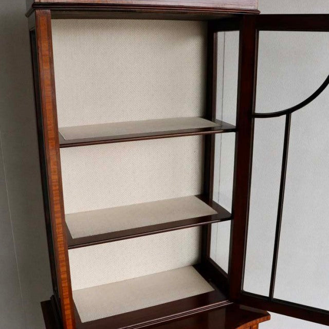 こっちのアンティーク！なぜこの価格か知りたい人はクリック！！　 Edwardian cabinet エドウォーディアンキャビネット 　商品番号24156
