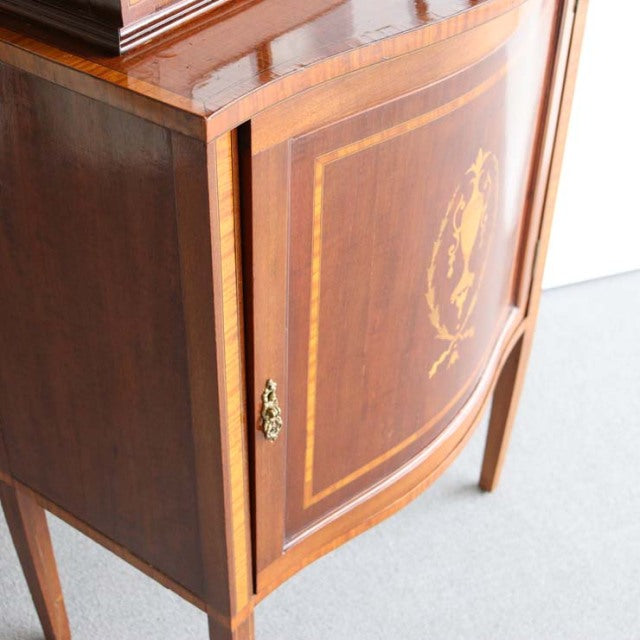 こっちのアンティーク！なぜこの価格か知りたい人はクリック！！　 Edwardian cabinet エドウォーディアンキャビネット 　商品番号24156