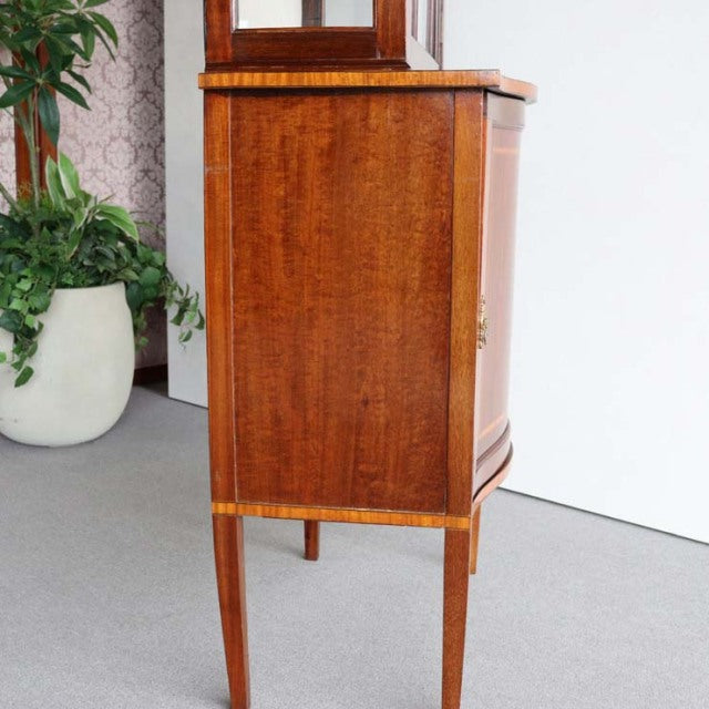 こっちのアンティーク！なぜこの価格か知りたい人はクリック！！　 Edwardian cabinet エドウォーディアンキャビネット 　商品番号24156