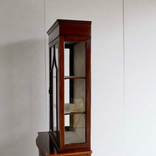 こっちのアンティーク！なぜこの価格か知りたい人はクリック！！　 Edwardian cabinet エドウォーディアンキャビネット 　商品番号24156