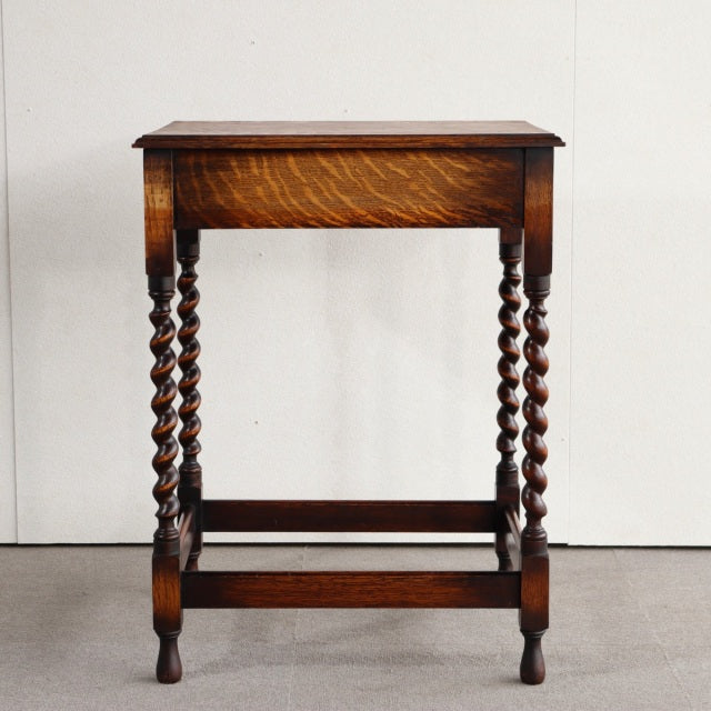 1930年代オケージョナルテーブル|英国アンティーク家具|【クルクル】ItemCode-27090 | 送料込