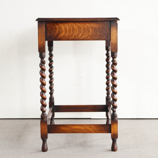1930年代オケージョナルテーブル|英国アンティーク家具|【クルクル】ItemCode-27090 | 送料込