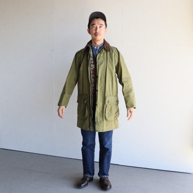 バブアー Barbour　BORDER size38 オイル抜きandクリーニング済み　ItemCode-23088p | 送料込