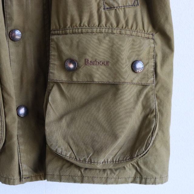 I様専用Barbour　レディース オイル抜きクリーニングand水洗い済み　商品番号23088m