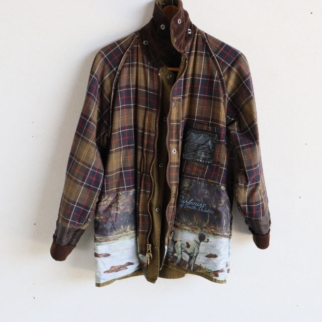 I様専用Barbour　レディース オイル抜きクリーニングand水洗い済み　商品番号23088m