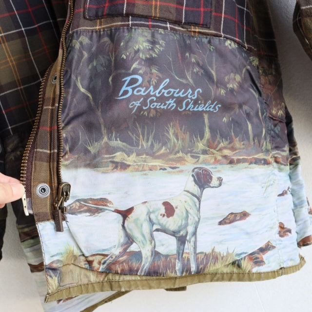 I様専用Barbour　レディース オイル抜きクリーニングand水洗い済み　商品番号23088m