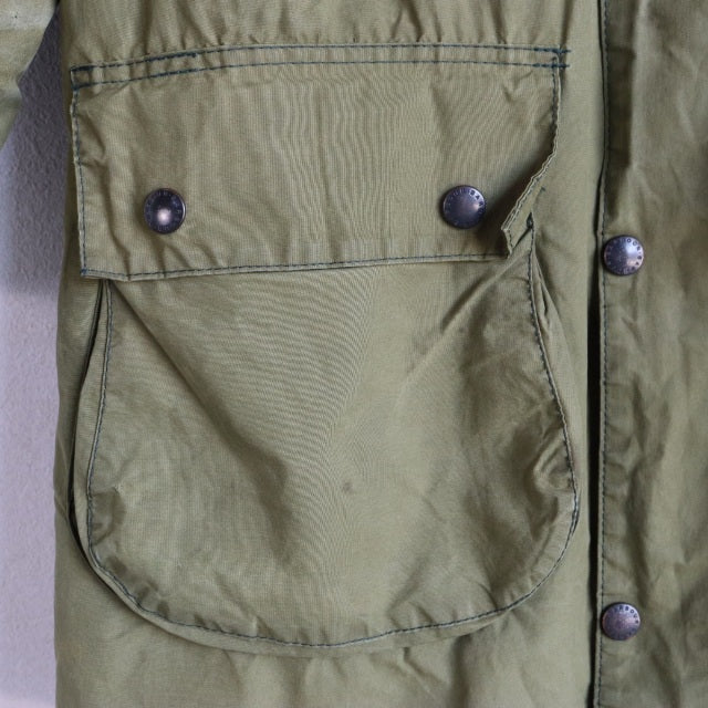 バブアー Barbour　BORDER size38 オイル抜きandクリーニング済み　ItemCode-23088p | 送料込