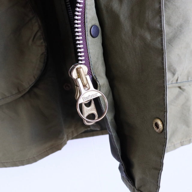 バブアー Barbour　BORDER size38 オイル抜きandクリーニング済み　ItemCode-23088p | 送料込