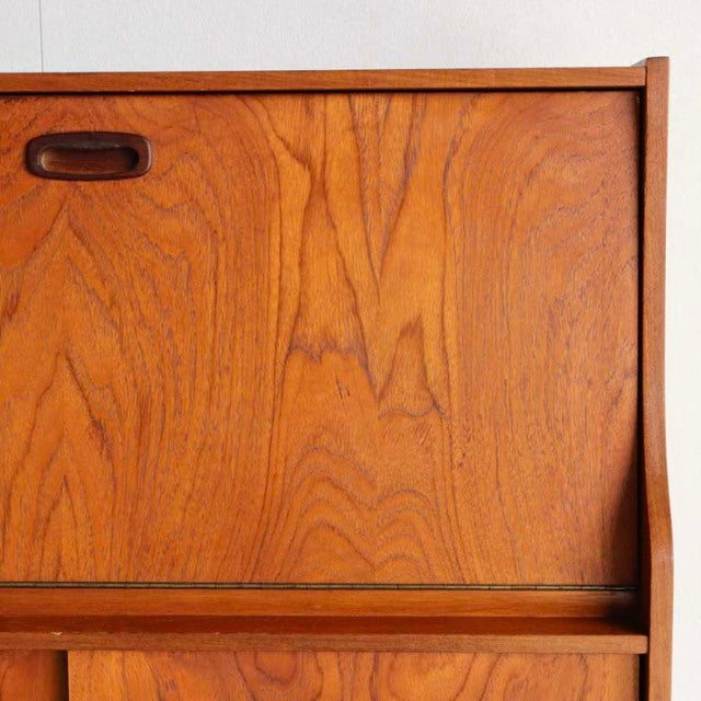 双子の次男　チーク材を使用したヴィンテージビュロー　商品番号24123