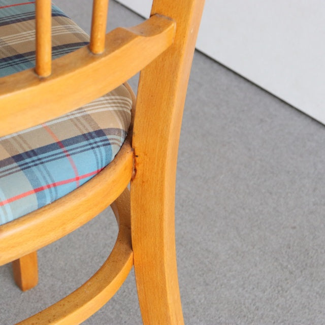 TARTAN　英国ヴィンテージ　ダイニングチェア　商品番号【009110a】