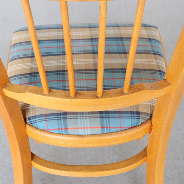 TARTAN　英国ヴィンテージ　ダイニングチェア　商品番号【009110a】