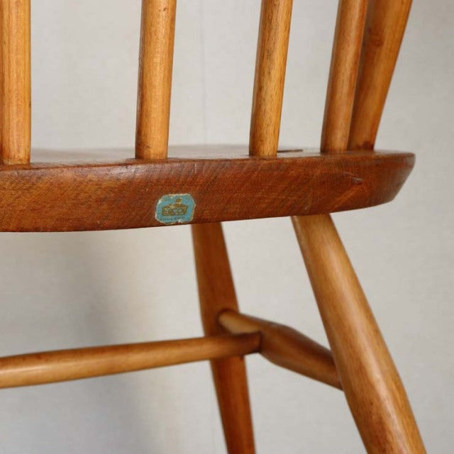 こっちのアーコール（ERCOL）クエーカーチェア【ナチュラル】　商品番号【23147d】