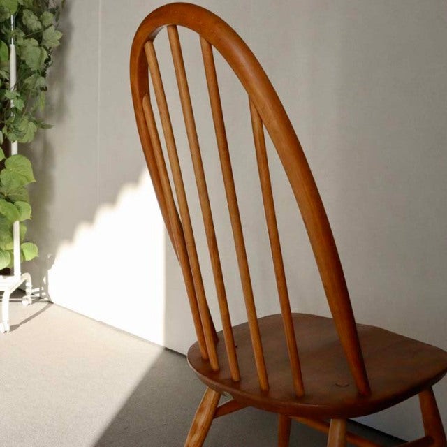 こっちのアーコール（ERCOL）クエーカーチェア【ナチュラル】　商品番号【23147d】