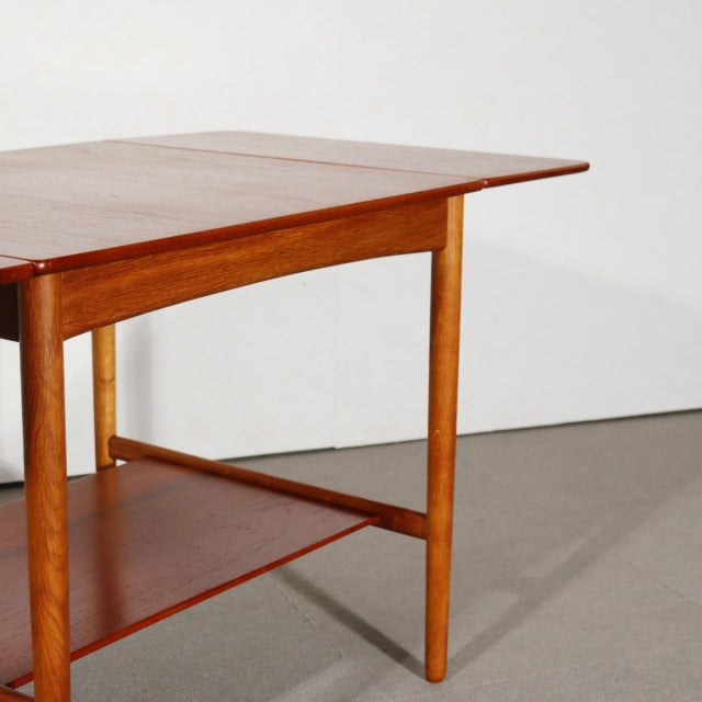ドロップリーフソファテーブル AT-32 by Hans J. Wegner　ItemCode-SKOV95 | 送料込