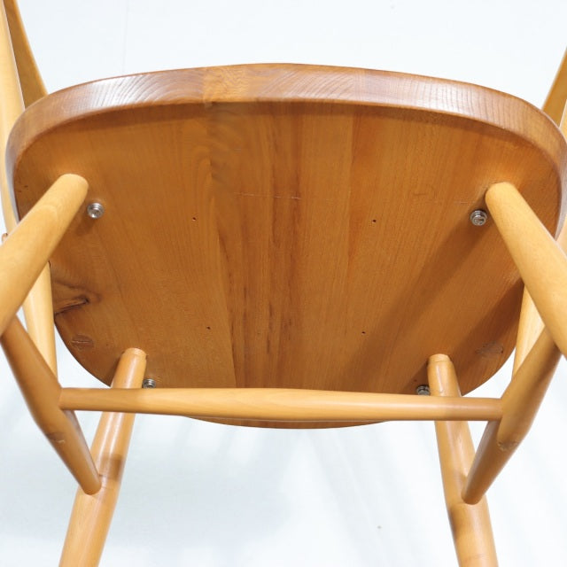 ERCOL(アーコール)ダイニングチェアひじ掛けアリ ItemCode-GLEN23a