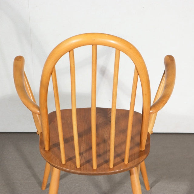 ERCOL(アーコール)ダイニングチェアひじ掛けアリ ItemCode-GLEN23a
