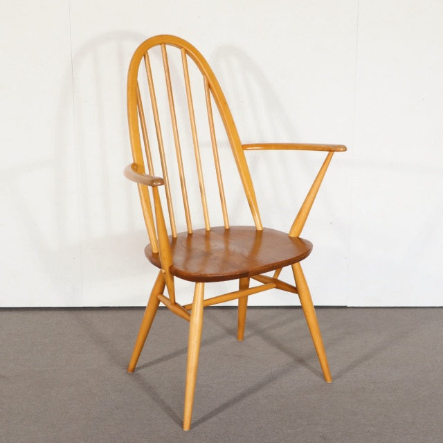ERCOL(アーコール)ダイニングチェア ひじ掛けアリ ItemCode-29082b