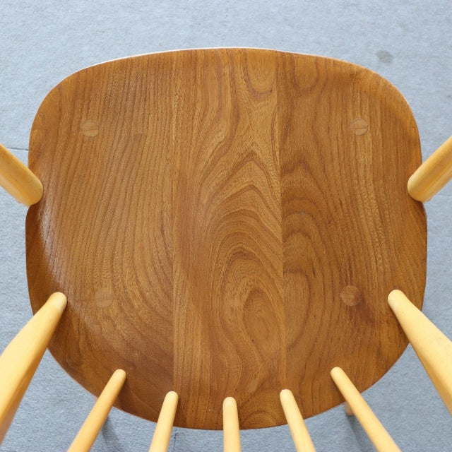 ERCOL(アーコール)ダイニングチェア ひじ掛けアリ ItemCode-29082b