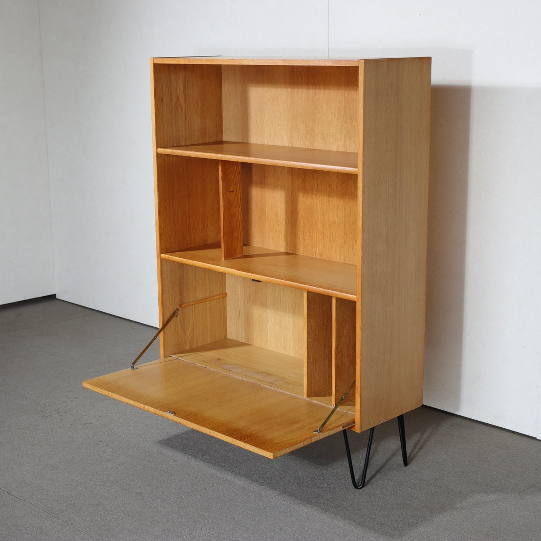 【comingsoon!】　Cabinet with bookcase　ItemCode-SKOV27b