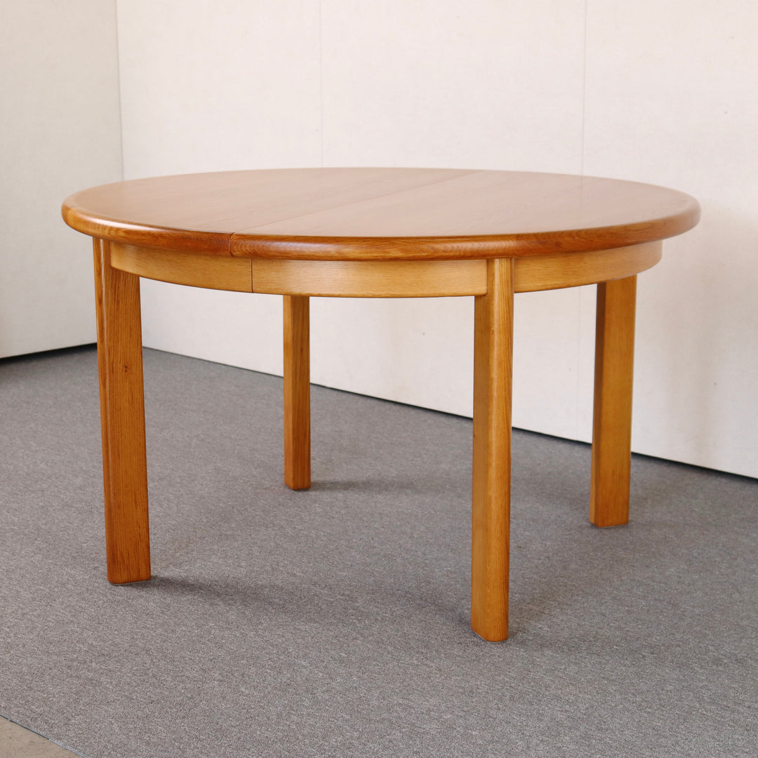 Sorø Stolefabrik北欧ヴィンテージ ラウンドダイニングテーブル 拡張式 | ItemCode-VIND87 | 送料込 【控えすぎている件】