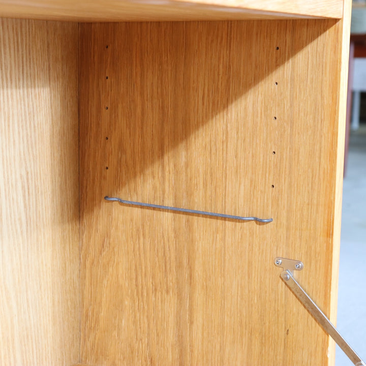 【comingsoon!】　Cabinet with bookcase　ItemCode-SKOV12