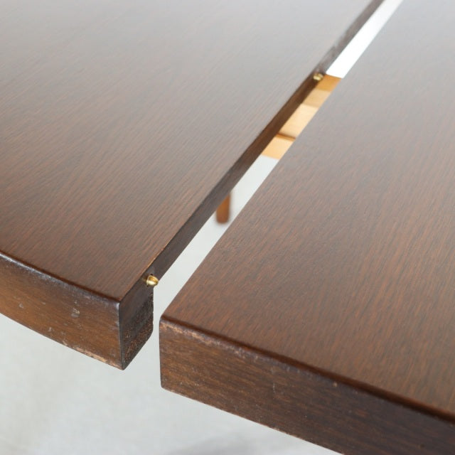 i様専用！ デンマーク製ラウンドダイニングテーブル【３→２】ItemCode-30047 | 送料込