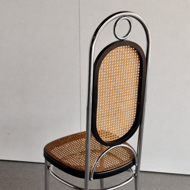 トーネットThonet NO. 17 クロム ハイバックダイニングチェア ダメージあり　ItemCode-23134b | 送料込