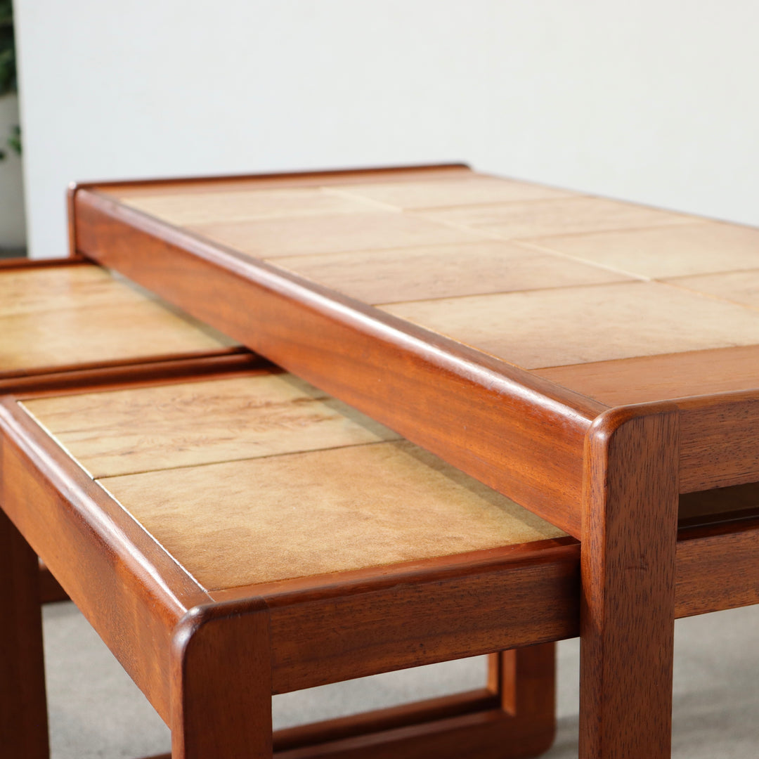 【comingsoon!】　TILED TOP NEST OF COFFEE TABLES (X3) ItemCode-AVON39 | 送料込