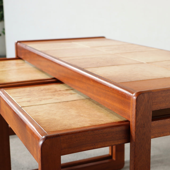 【comingsoon!】　TILED TOP NEST OF COFFEE TABLES (X3) ItemCode-AVON39 | 送料込
