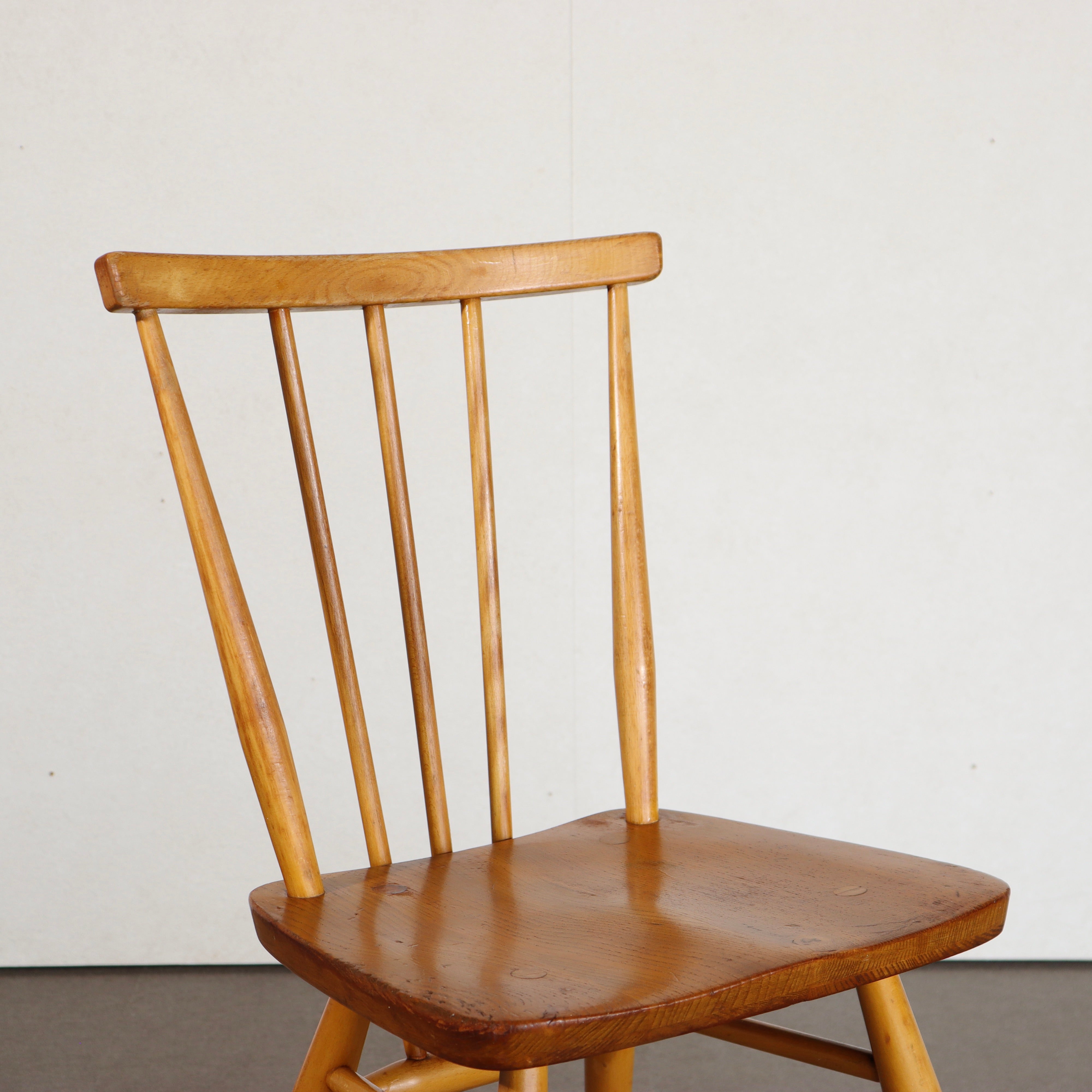 ERCOL 391 英国 ヴィンテージ スティックバックチェア エルム材 1970
