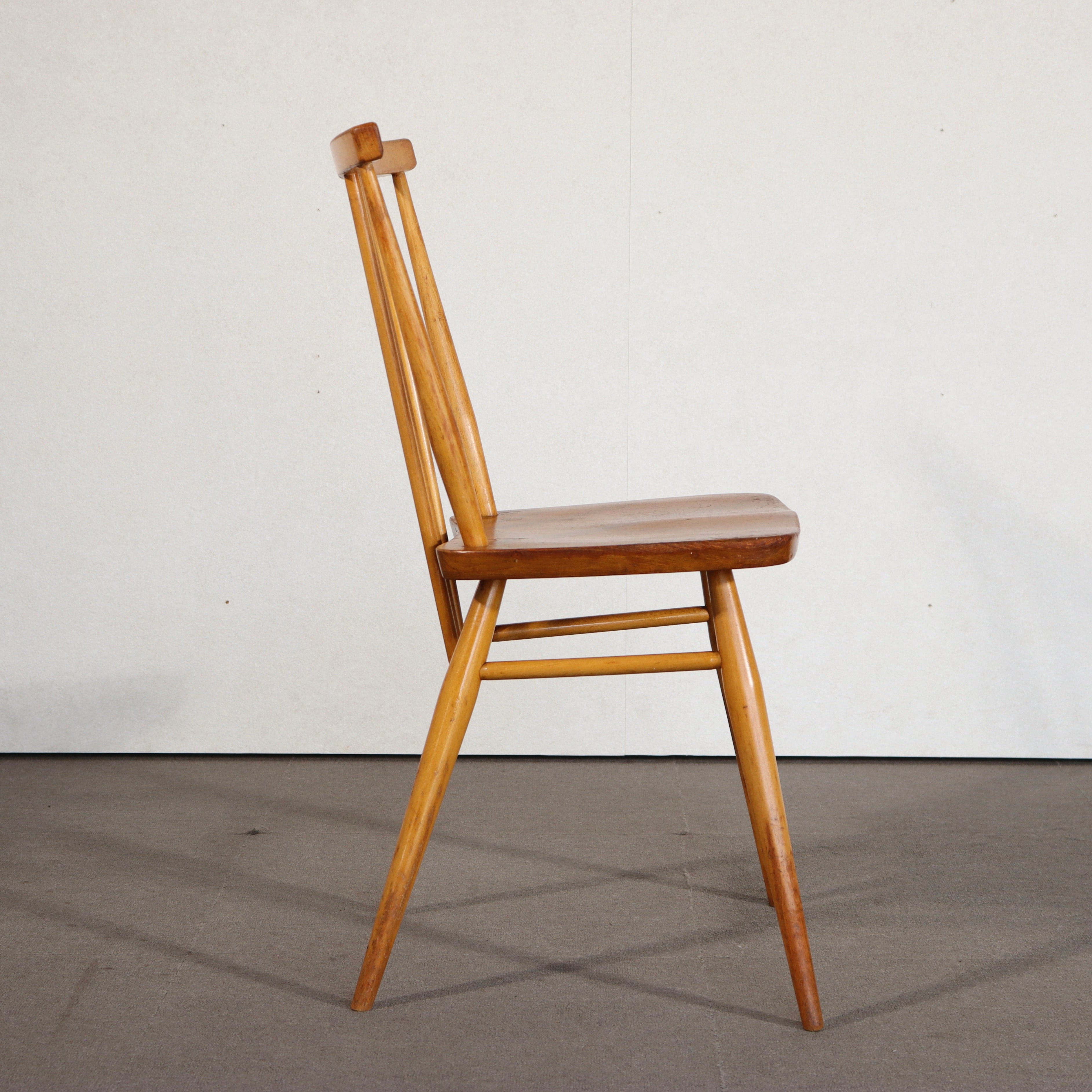 ERCOL 391 英国 ヴィンテージ スティックバックチェア エルム材 1970