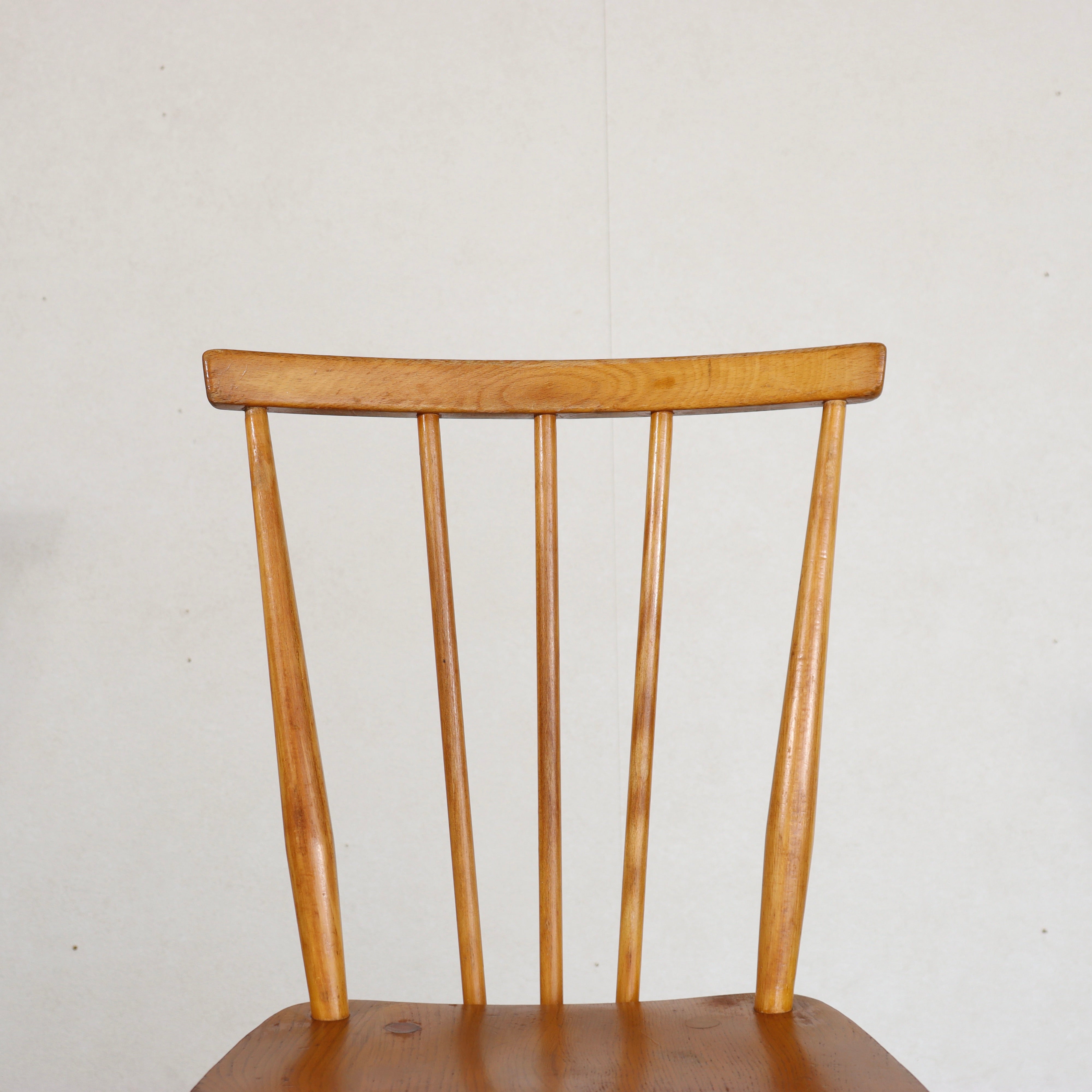 ERCOL 391 英国 ヴィンテージ スティックバックチェア エルム材 1970