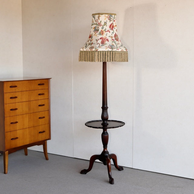 【光がなくても輝くやつ】　アンティーク　スタンドランプandシェイド 　商品番号26033