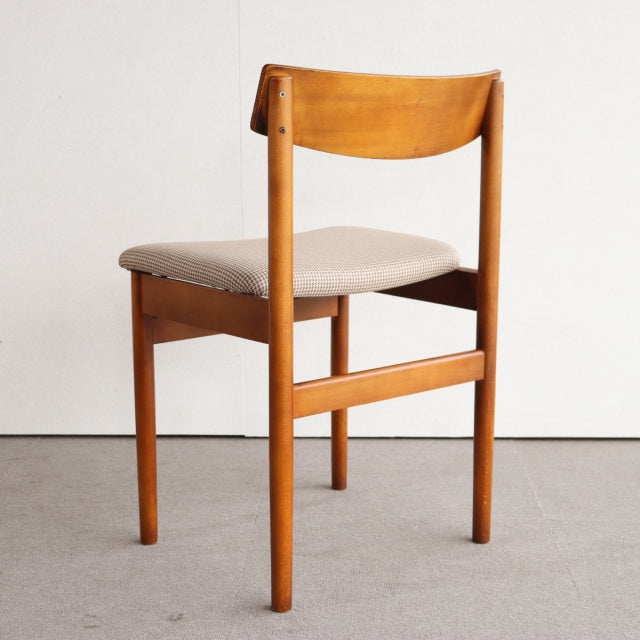 VINTAGE TEAK DINING CHAIR ヴィンテージダイニングチェア チーク材　座面張替済　商品番号23187a