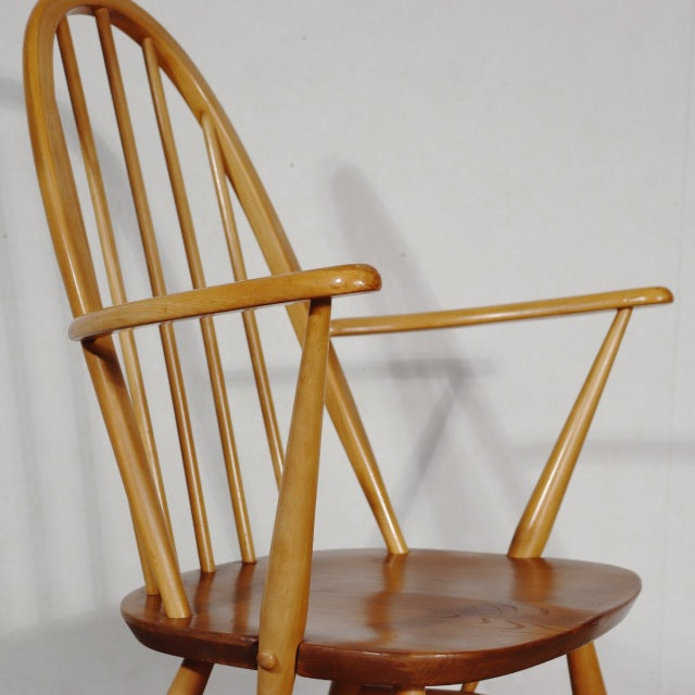 ERCOL(アーコール)ダイニングチェアひじ掛けアリ ItemCode-GLEN23a