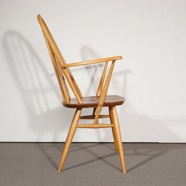 ERCOL(アーコール)ダイニングチェアひじ掛けアリ ItemCode-GLEN23a