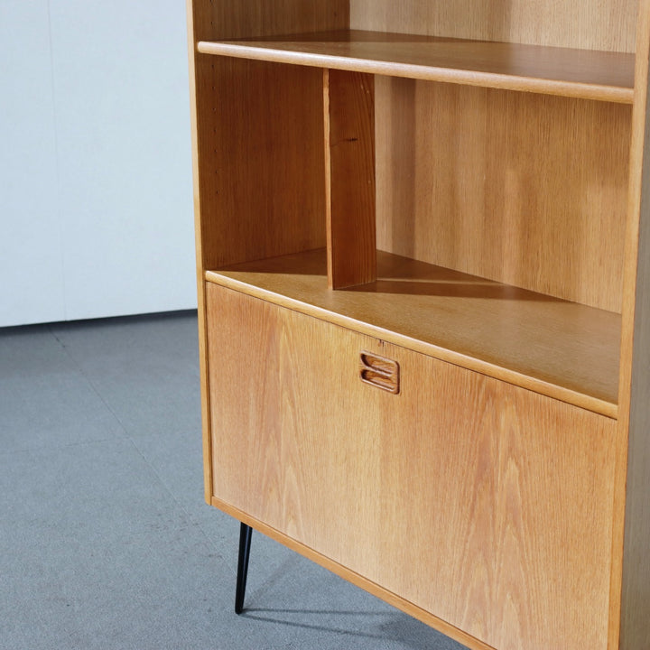 【comingsoon!】　Cabinet with bookcase　ItemCode-SKOV27b