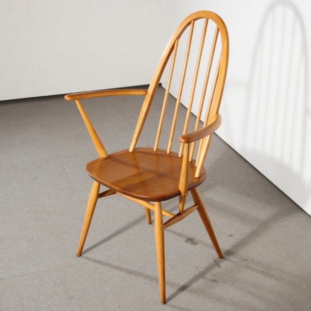 ERCOL(アーコール)クエーカーチェア  ひじ掛けアリ【これがいい】　ItemCode-GLEN20c