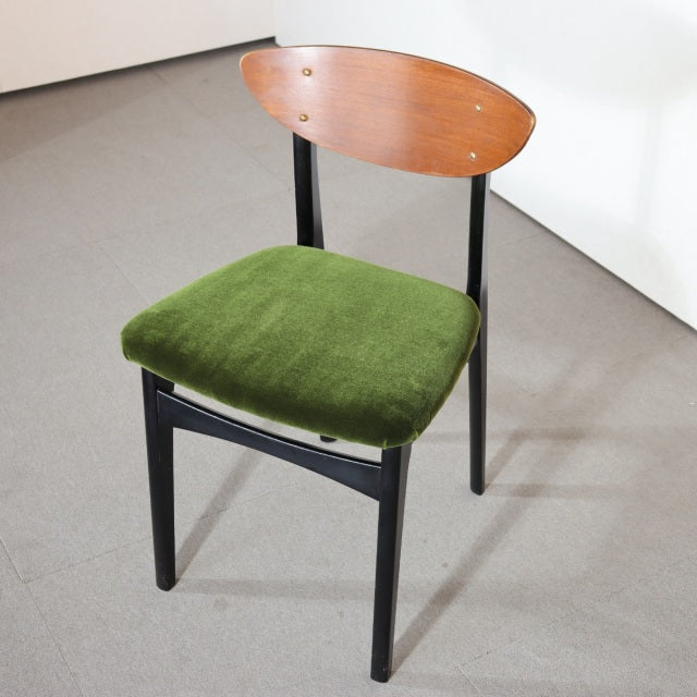 M様専用【かっこよすぎ】ネイサンNATHAN TOLA and BLACK ダイニングチェア送料込　座面張替済　2脚目以降割引あり　商品番号25061e