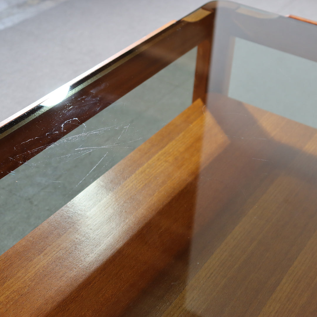 【comingsoon!】 MYERS TEAK GLASS TOP COFFEE TABLE ItemCode-DAWN60