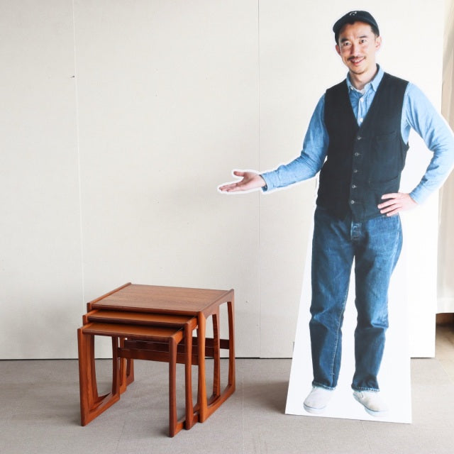 ロロローーーロロロ　ジープランG-PLAN　QUADRILLE　ネストテーブル　商品番号27080