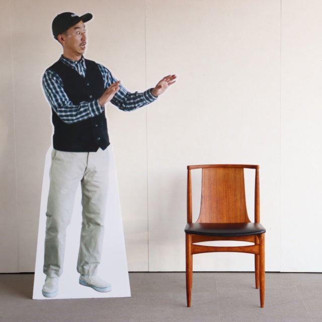 Y様引き取り専用！　TEAK CHAIR/CURVED BACK 　商品番号26036b