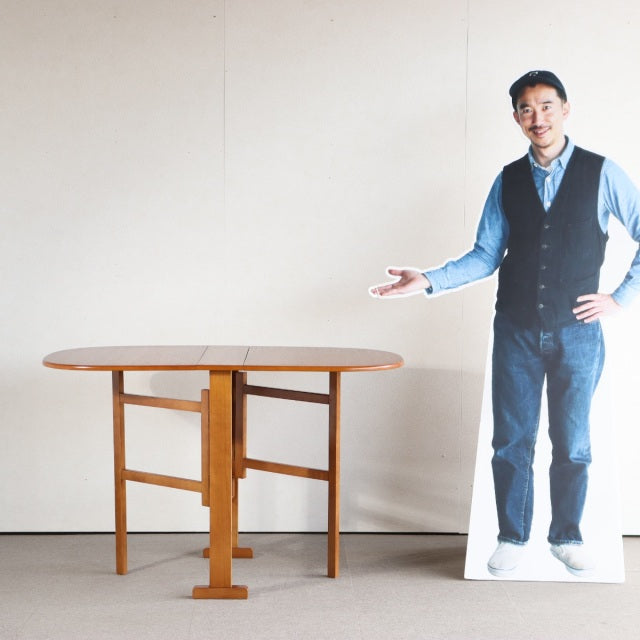 Y様引き取り専用！　TEAK SLIM DROP LEAF DINING TABLE 　商品番号26082